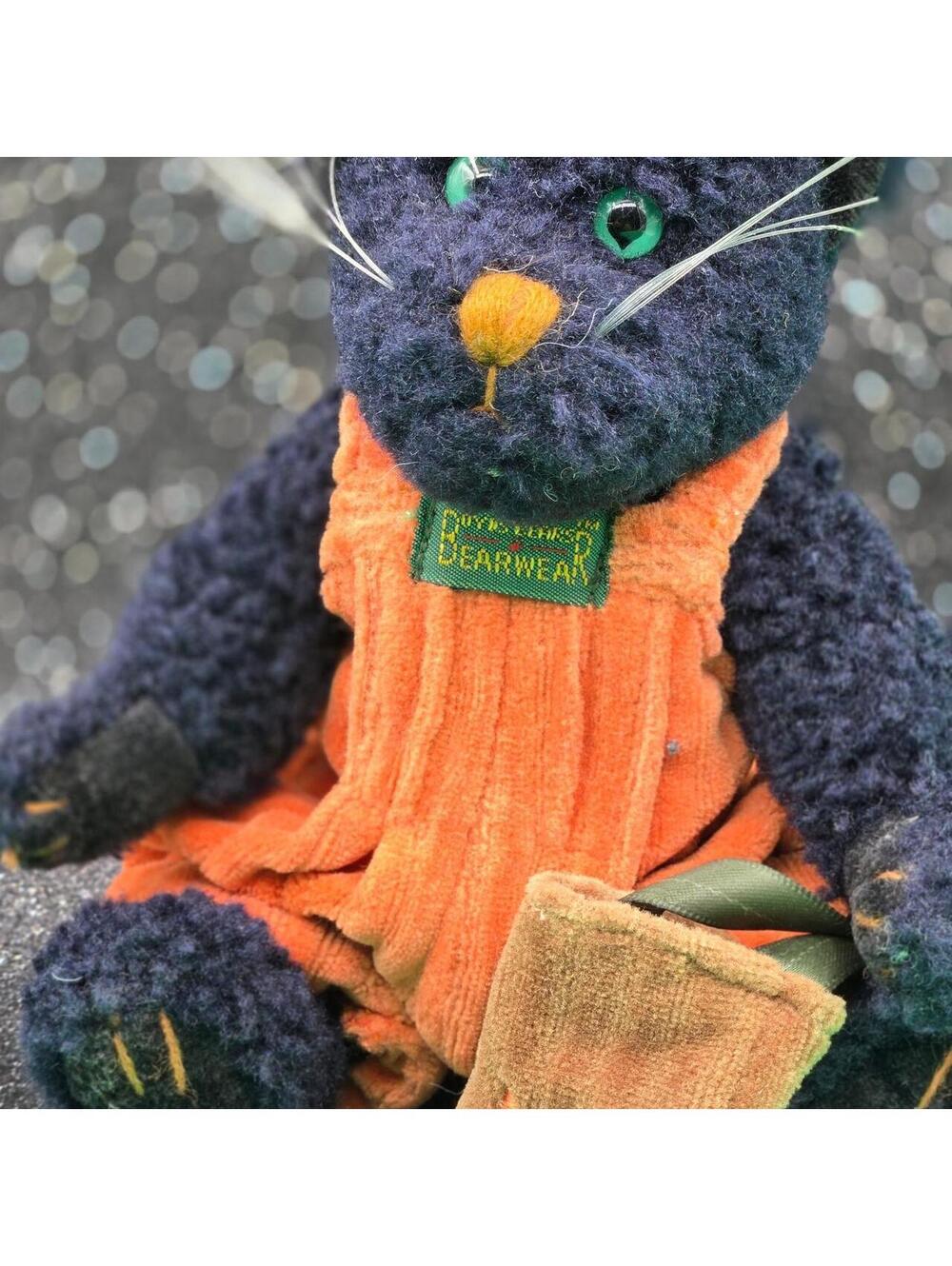 Black and Orange Stuffed-animal